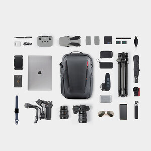 Pgytech P-CB-115 OneMo Lite Sırt Çantası (Siyah, 22L) - Thumbnail