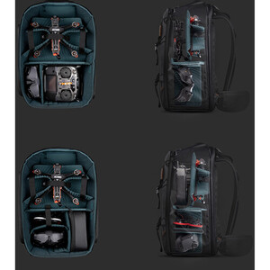 PGYTECH OneMo FPV Backpack 30L Sırt Çantası (Siyah) - Thumbnail