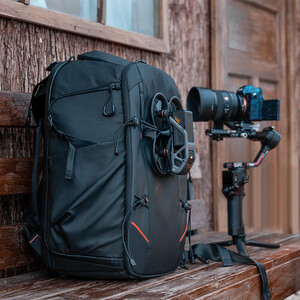 PGYTECH OneMo FPV Backpack 30L Sırt Çantası (Siyah) - Thumbnail