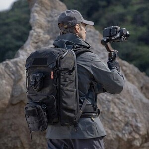 Pgytech - PGYTECH OneMo Tactical Camera/Drone Backpack (Dark Night Camo, 35 L) – Çok Amaçlı Kamera & Drone Sırt Çantası (1)