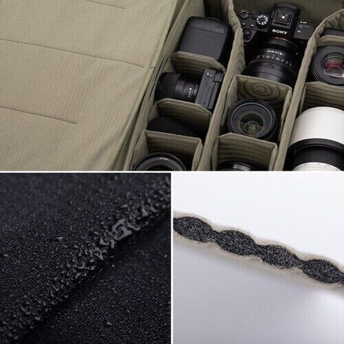 PGYTECH OneMo Travel Backpack 35L (Olive Green) + Camera Insert L