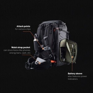 PGYTECH OnePro Focux Backpack 35 (Space Black) - Thumbnail