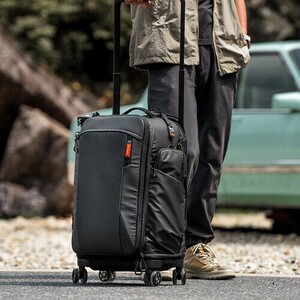 PGYTECH Roller Camera Backpack 30L (Space Black) | Tekerlekli & Sırt Çantası - Thumbnail