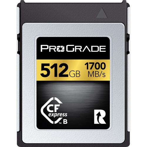 ProGrade 512GB 1700MB/s CFexpress 2.0 TYPE B Hafıza Kartı