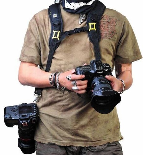 Quick Double Shoulder Dslr 2 Li Omuz Askısı