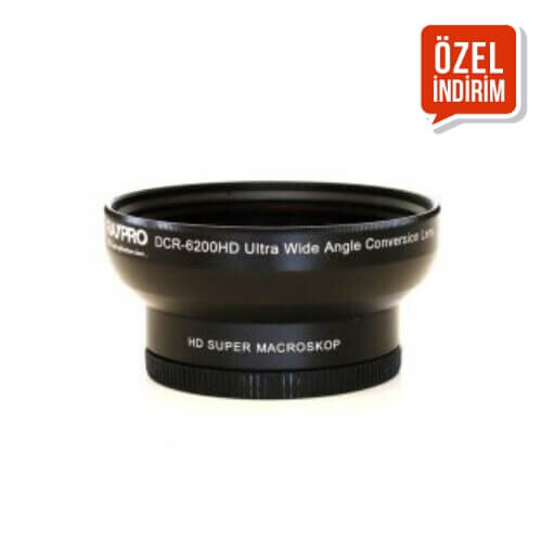 Raypro DCR-6200HD 62mm 0.70x Ultra Geniş Açı Makro Lens