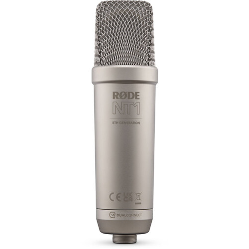 Rode NT1 5th Generation Stüdyo Kondenser XLR/USB Mikrofon (Gümüş)