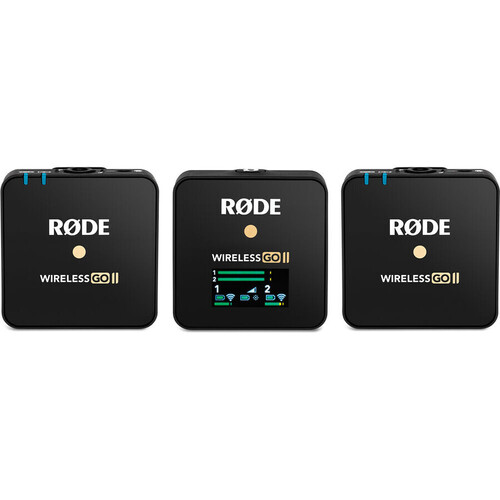 Rode Wireless GO II - 2 Kişilik Kablosuz Yaka Mikrofonu