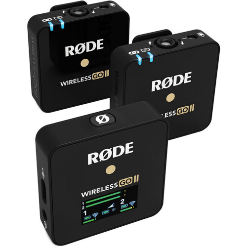 Rode Wireless GO II - 2 Kişilik Kablosuz Yaka Mikrofonu