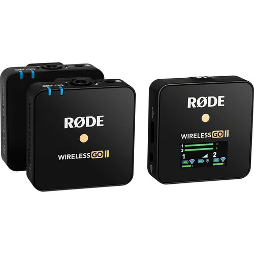 Rode Wireless GO II - 2 Kişilik Kablosuz Yaka Mikrofonu