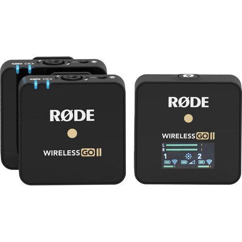 Rode Wireless GO II - 2 Kişilik Kablosuz Yaka Mikrofonu