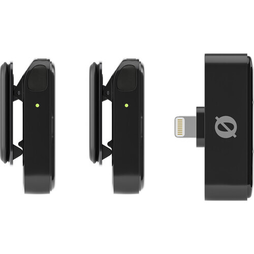 RODE Wireless Micro 2 Kişilik Kablosuz Yaka Mikrofonu (Lightning / Siyah)