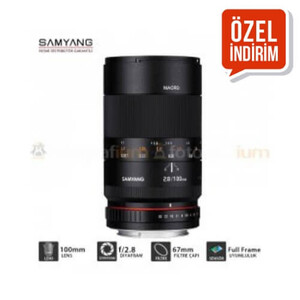 Samyang 100mm F2.8 ED UMC Makro Lens - Thumbnail
