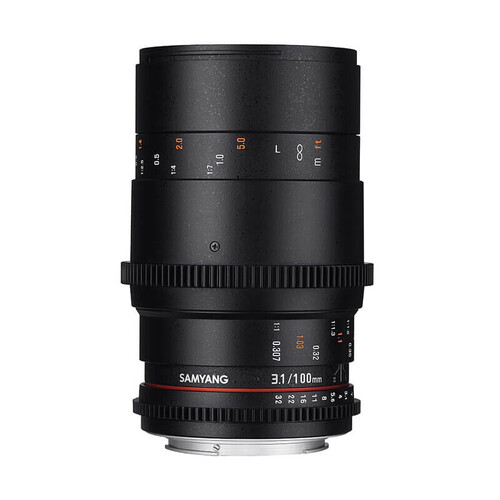 Samyang 100mm T3.1 VDSLR ED UMC Makro Cine Lens (FujiFilm X)