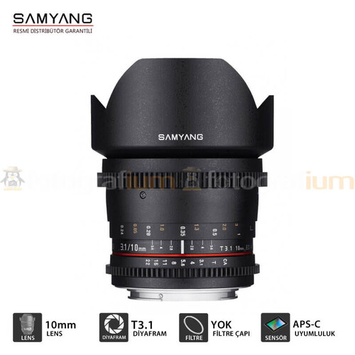 Samyang 10mm T3.1 Cine Lens