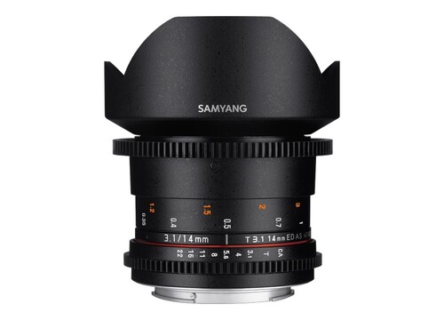 Samyang 14mm T3.1 VDSLR ED AS IF UMC II Lens (MFT)