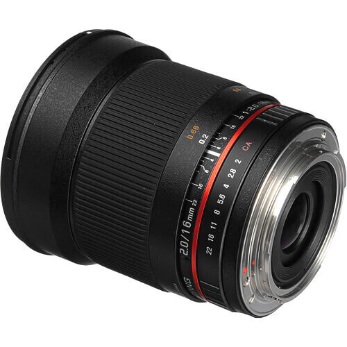Samyang 16mm f/2.0 Lens