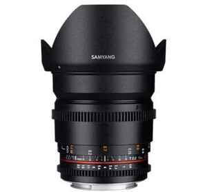 Samyang - Samyang 16mm T2.2 Cine VDSLR Lens