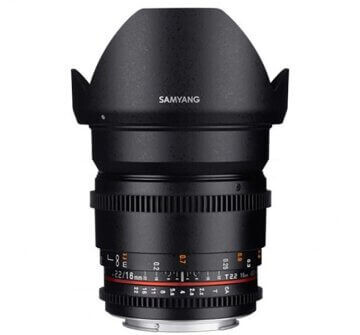 Samyang 16mm T2.2 Cine VDSLR Lens