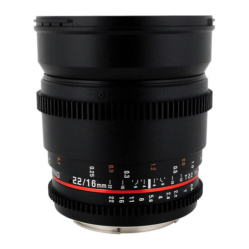 Samyang 16mm T2.2 Cine VDSLR Lens