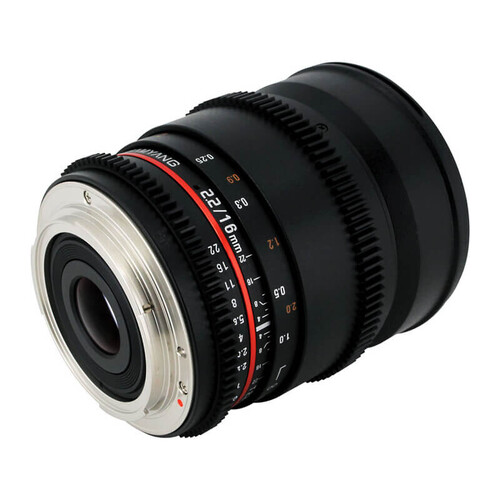 Samyang 16mm T2.2 Cine VDSLR Lens