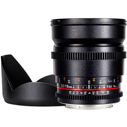 Samyang 16mm T2.2 Cine VDSLR Lens