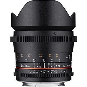 Samyang - Samyang 16mm T2.6 ED AS UMC Full Frame Fujifilm X Mount Cine Lens
