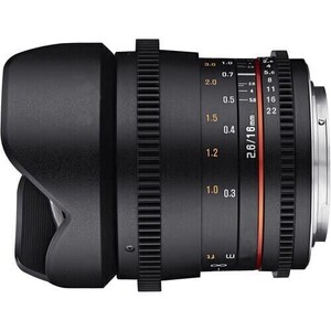Samyang - Samyang 16mm T2.6 ED AS UMC Full Frame Fujifilm X Mount Cine Lens (1)