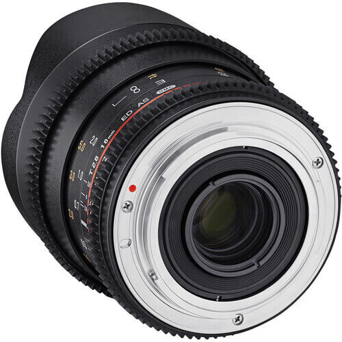 Samyang 16mm T2.6 Full Frame Cine DS Lens