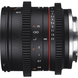 Samyang 21mm T1.5 APS-C, APS-H Krop Lens - Thumbnail