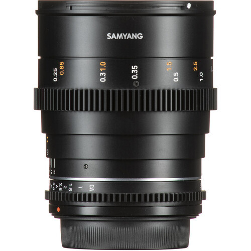 Samyang 24mm T1.5 VDSLR MK2 Sinema Lens (Canon EF)