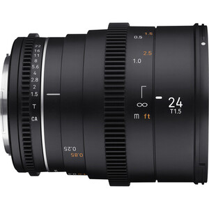 Samyang 24mm T1.5 VDSLR MK2 Sinema Lens (MFT) - Thumbnail