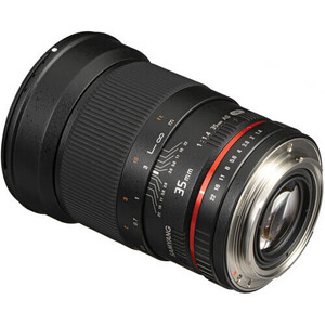 Samyang 35mm f/1.4 AE Canon Full Frame Lens - Thumbnail