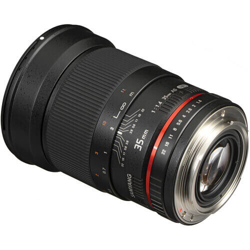 Samyang 35mm f/1.4 AE Canon Full Frame Lens