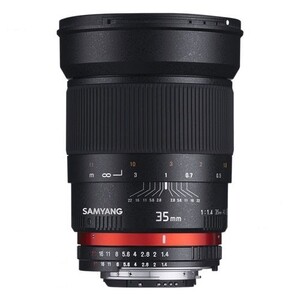 Samyang 35mm f/1.4 AS UMC Lens (Sony A) - Thumbnail