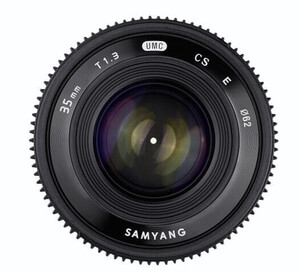 Samyang - Samyang 35mm T1.3 AS UMC CS MFT Mount (1)