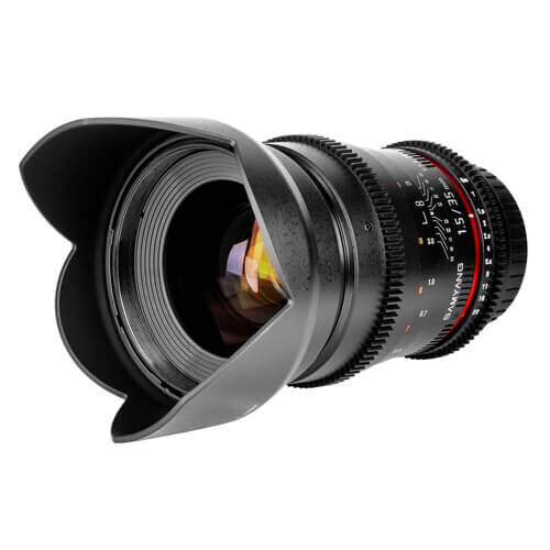 Samyang 35mm T1.5 DSLR Video Lensi