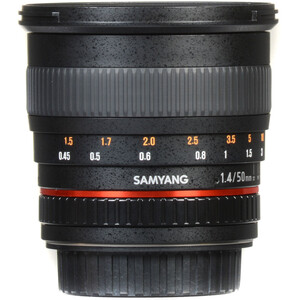 Samyang 50mm f/1.4 AS UMC Lens (Canon EF) - Thumbnail