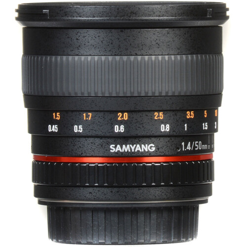 Samyang 50mm f/1.4 AS UMC Lens (Canon EF)