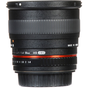 Samyang 50mm f/1.4 AS UMC Lens (Canon EF) - Thumbnail