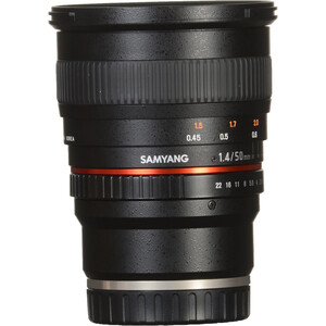 Samyang 50mm f/1.4 AS UMC Lens (Sony E) - Thumbnail