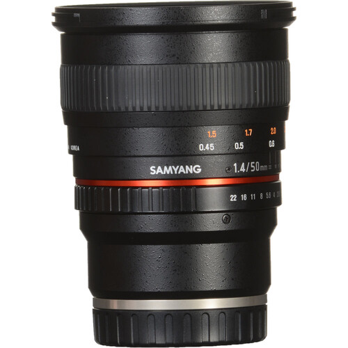 Samyang 50mm f/1.4 AS UMC Lens (Sony E)