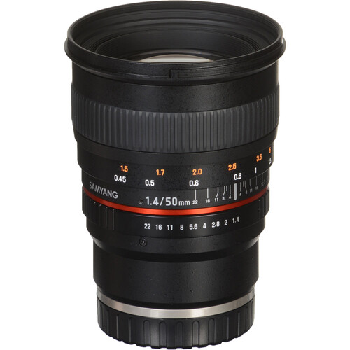Samyang 50mm f/1.4 AS UMC Lens (Sony E)