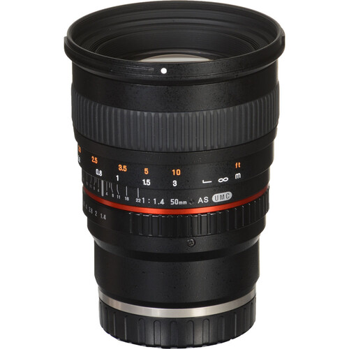 Samyang 50mm f/1.4 AS UMC Lens (Sony E)