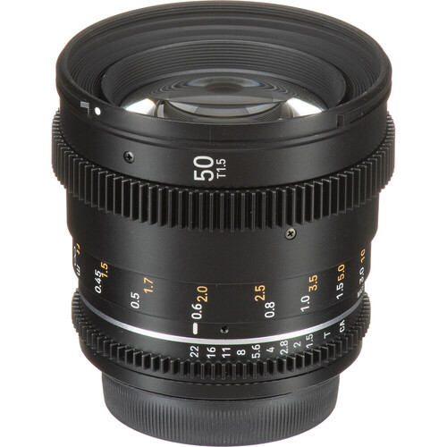 Samyang 50mm T1.5 VDSLR MK2 Cine Lens (Canon EF)