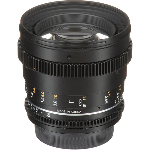 Samyang 50mm T1.5 VDSLR MK2 Cine Lens (Canon EF)