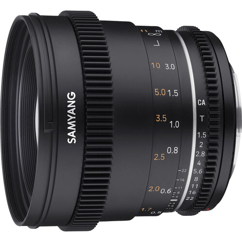 Samyang 50mm T1.5 VDSLR MK2 Cine Lens (Canon RF)