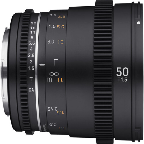 Samyang 50mm T1.5 VDSLR MK2 Cine Lens (Canon RF)
