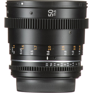 Samyang 50mm T1.5 VDSLR MK2 Cine Lens (Fujifilm X) - Thumbnail