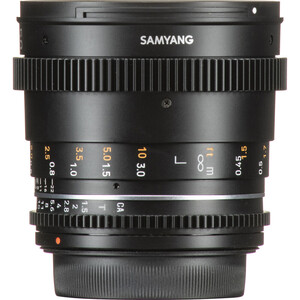 Samyang 50mm T1.5 VDSLR MK2 Cine Lens (MFT) - Thumbnail